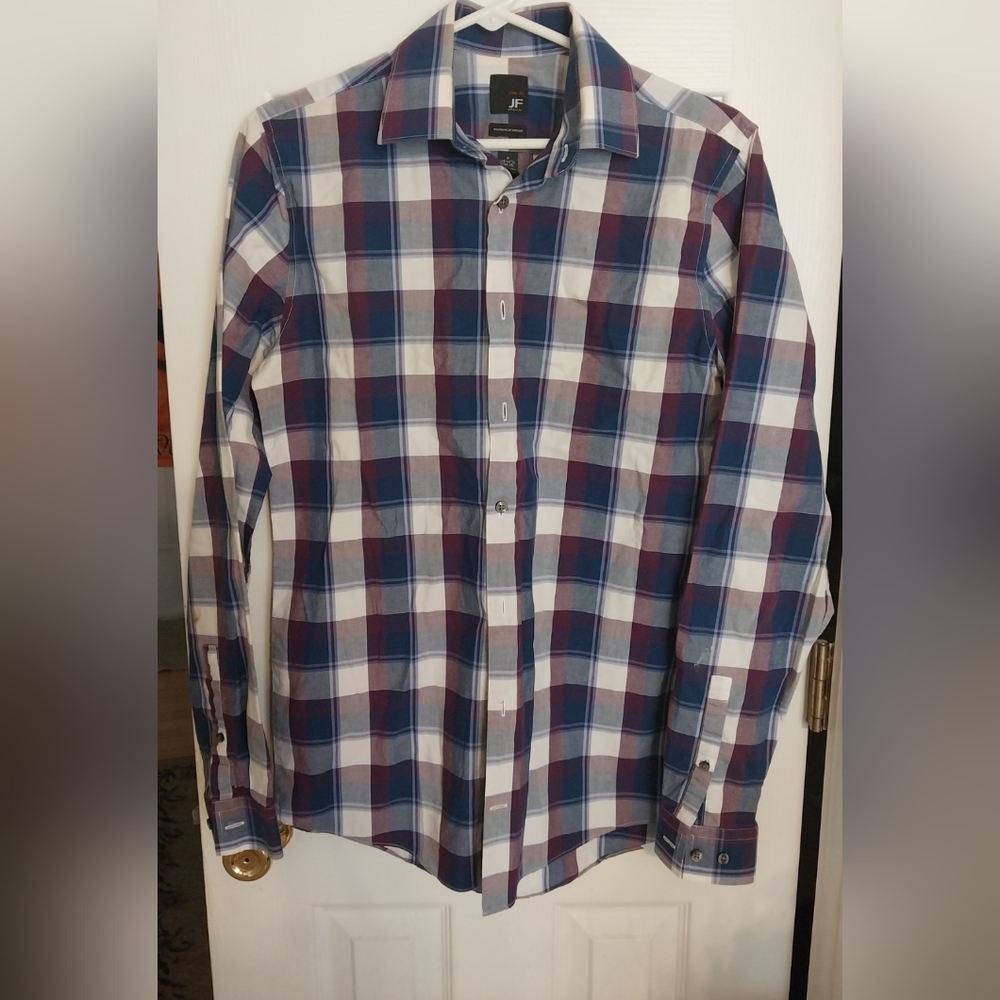 Long Sleeve Button Down Shirt 14-14 1/2